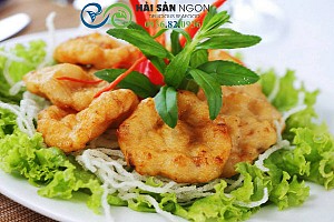 Chả mực ngon ròn dai thơm hương vị mực